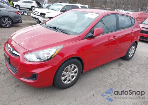 2013 Hyundai Accent Gs from USA, damaged, VIN KMHCT5AE1DU061105
